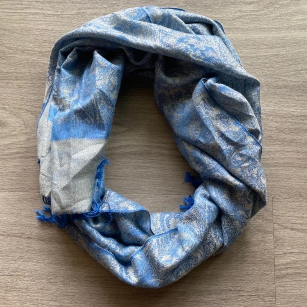 Beautiful Soft Blue Scarf